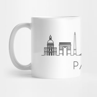 Paris Skyline Mug